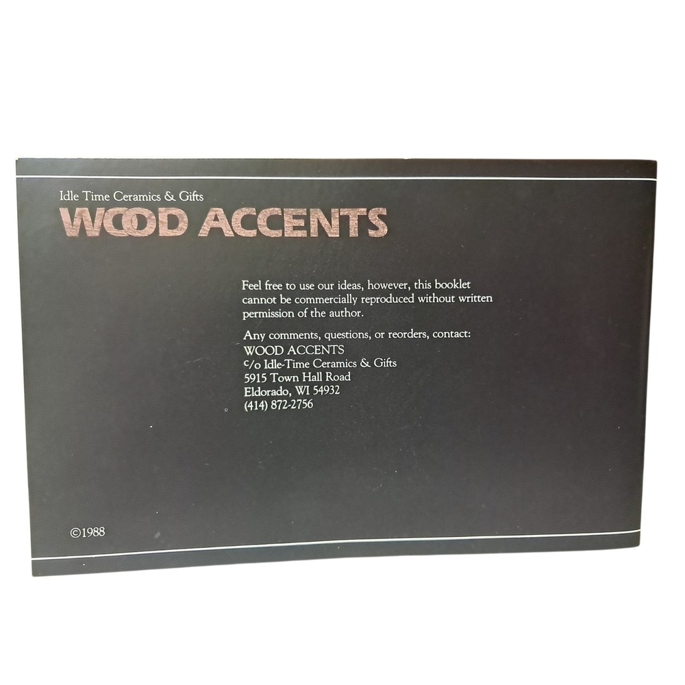 Wood Accents: Create Your Own Centerpieces 1988 - Picture 2 of 9